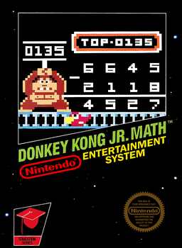 Donkey Kong Jr. Math Nes